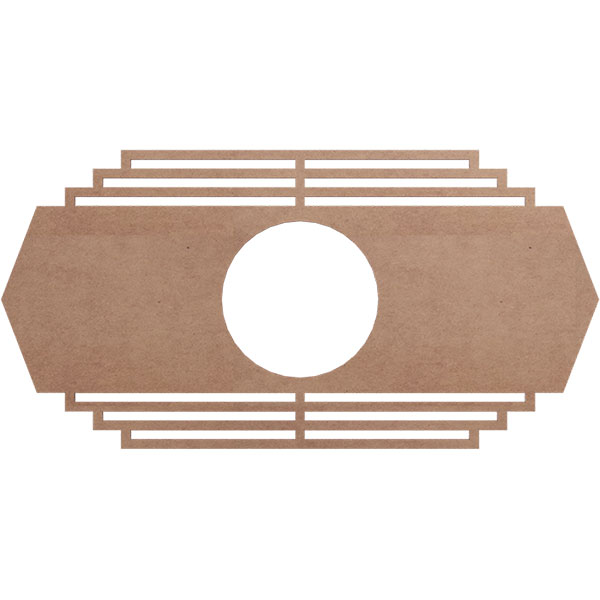 Ekena Millwork CMWP24X12X0375CSMF