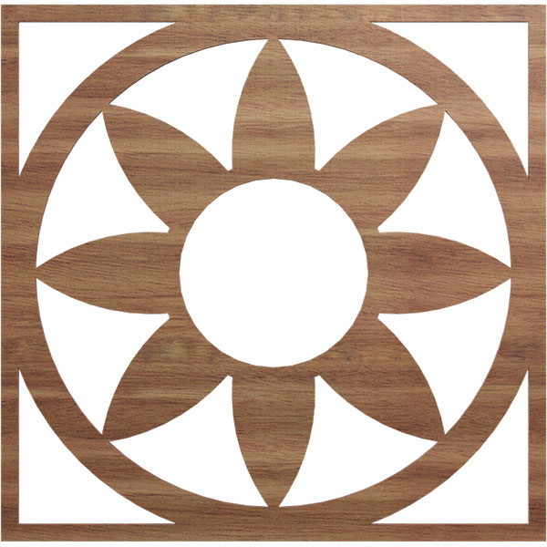Ekena Millwork CMWP26X26X0375BLWA