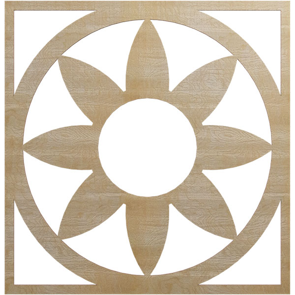 Ekena Millwork CMWP28X28X0250BLBI