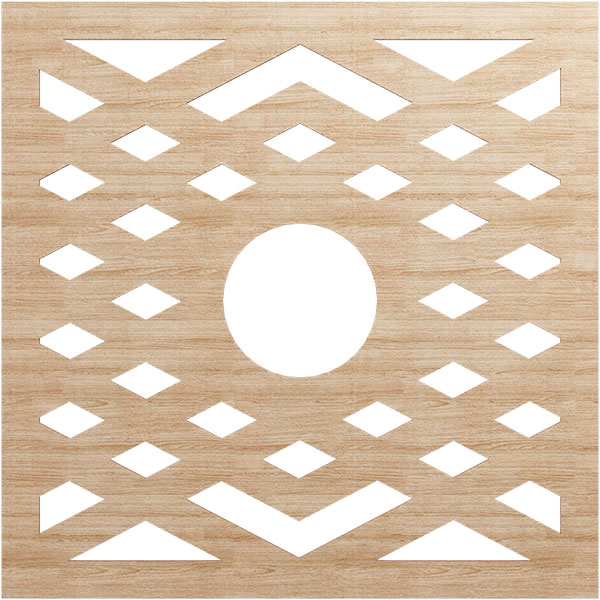 Ekena Millwork CMWP28X28X0250CHAL