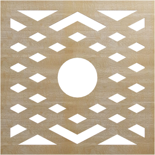 Ekena Millwork CMWP28X28X0250CHBI