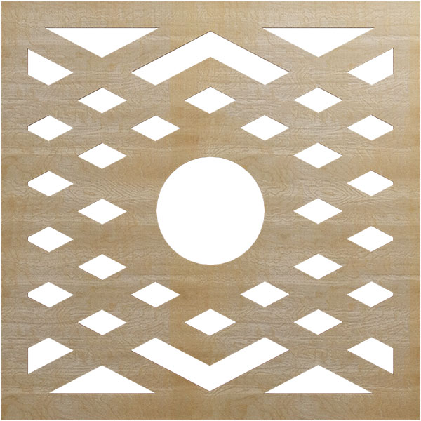 Ekena Millwork CMWP28X28X0375CHHI