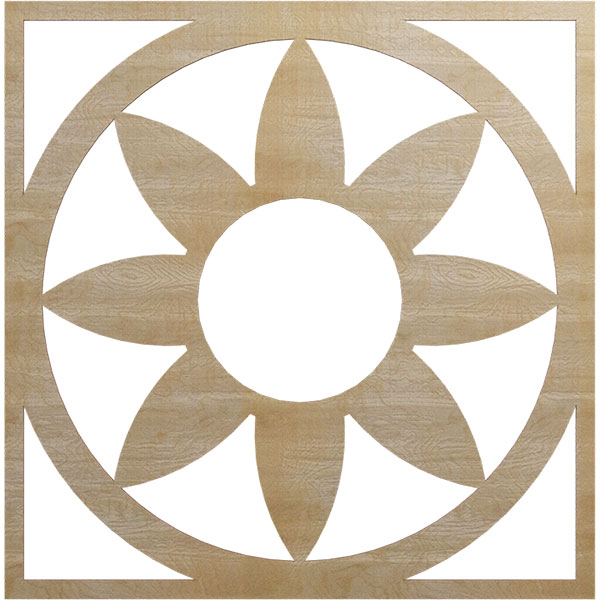 Ekena Millwork CMWP30X30X0250BLHI