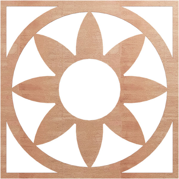 Ekena Millwork CMWP32X32X0250BLCH