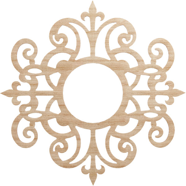 Ekena Millwork CMWP32X32X0375DIAL