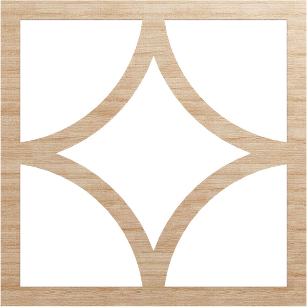 Ekena Millwork CMWP34X34X0250STAL