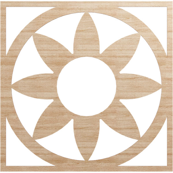 Ekena Millwork CMWP34X34X0375BLAL