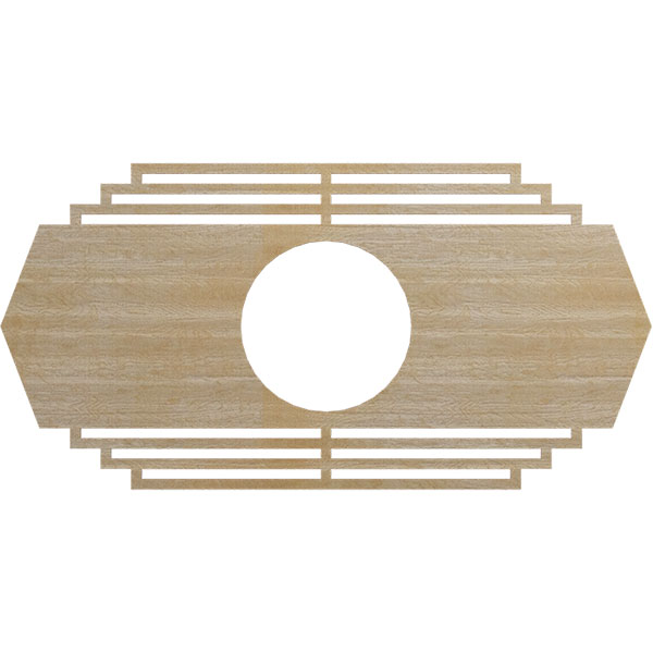 Ekena Millwork CMWP34X17X0375CSHI