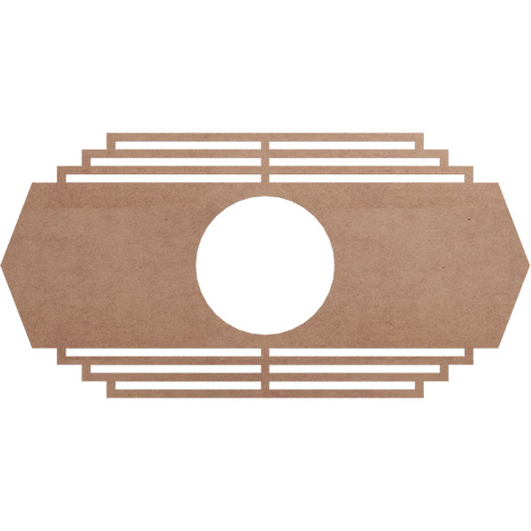 Ekena Millwork CMWP34X17X0375CSMF