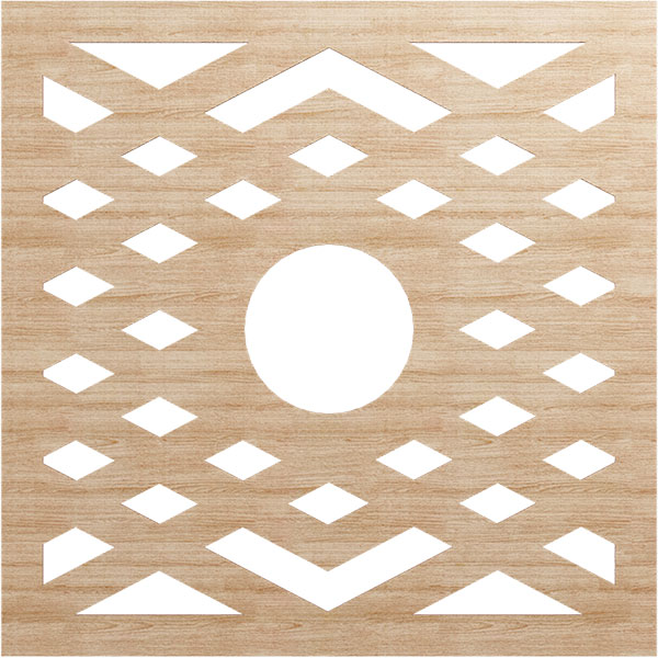 Ekena Millwork CMWP36X36X0250CHAL