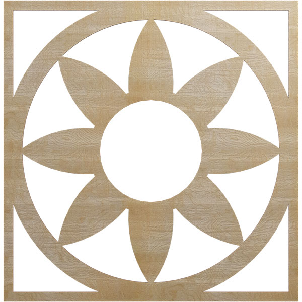 Ekena Millwork CMWP36X36X0375BLBI