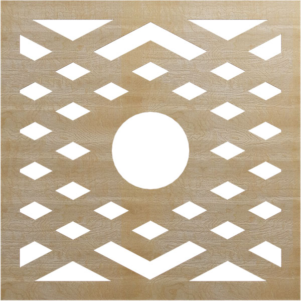 Ekena Millwork CMWP36X36X0375CHHI