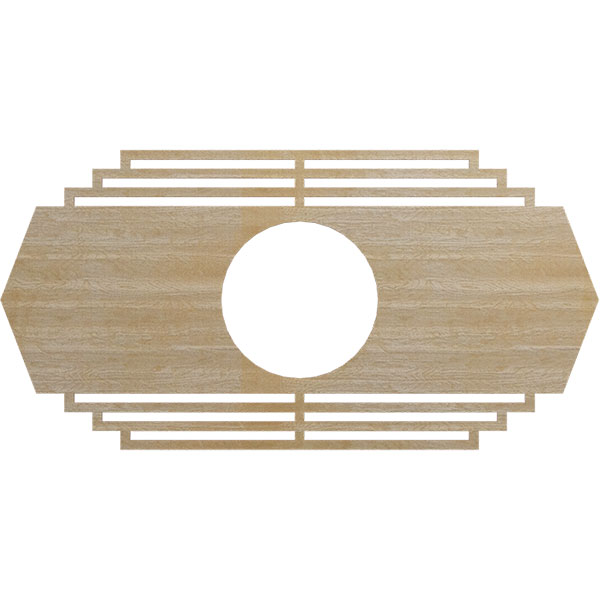 Ekena Millwork CMWP36X18X0250CSHI