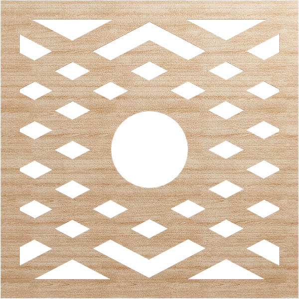 Ekena Millwork CMWP38X38X0250CHAL