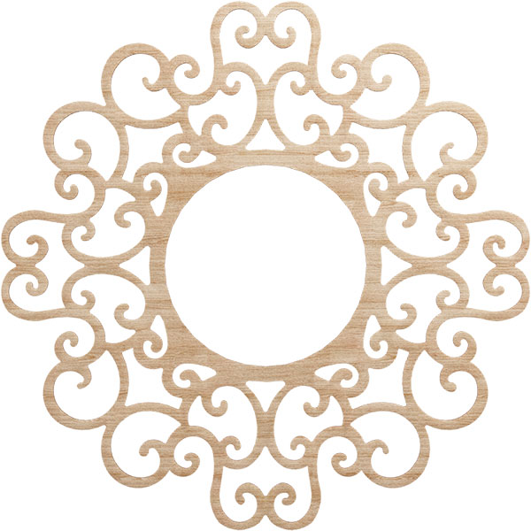 Ekena Millwork CMWP38X38X0250REAL