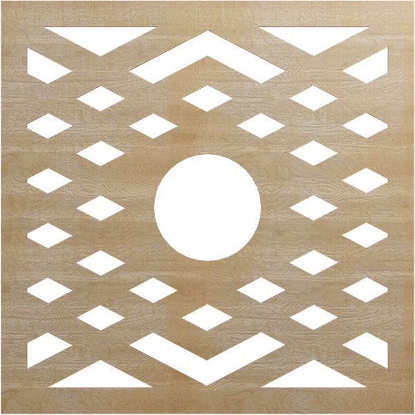Ekena Millwork CMWP38X38X0375CHHI