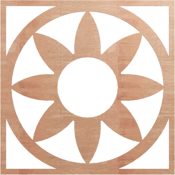 Ekena Millwork CMWP40X40X0250BLCH