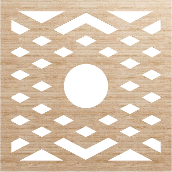 Ekena Millwork CMWP40X40X0375CHAL