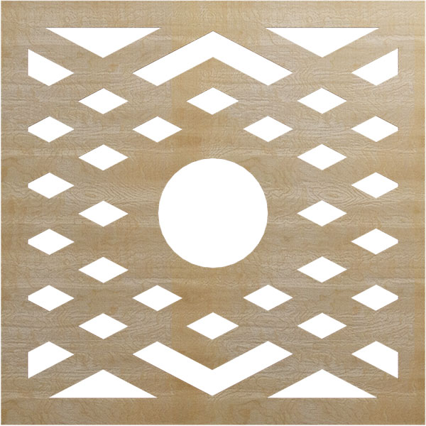 Ekena Millwork CMWP40X40X0375CHHI