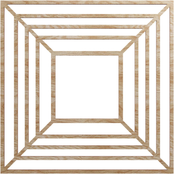 Ekena Millwork CMWP16X16X0250RARO