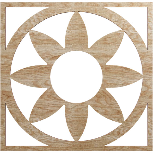 Ekena Millwork CMWP18X18X0250BLRO