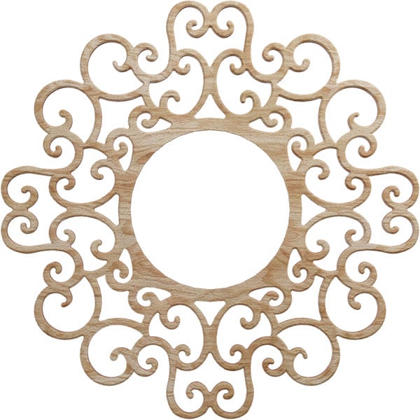 Ekena Millwork CMWP18X18X0250RERO