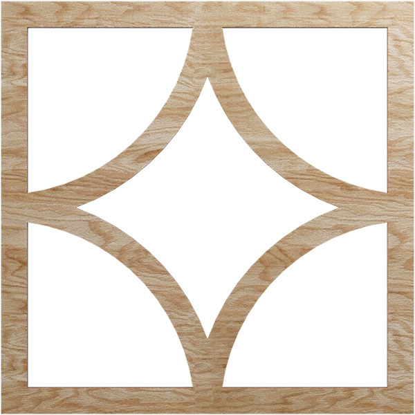 Ekena Millwork CMWP18X18X0250STRO