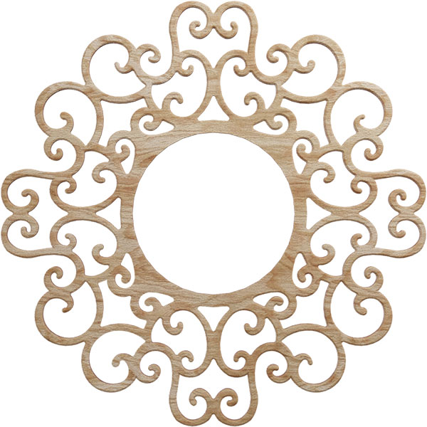 Ekena Millwork CMWP20X20X0250RERO