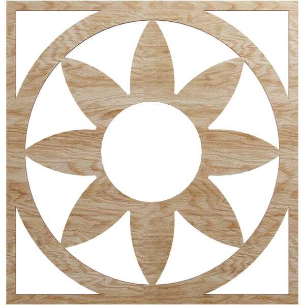 Ekena Millwork CMWP20X20X0375BLRO