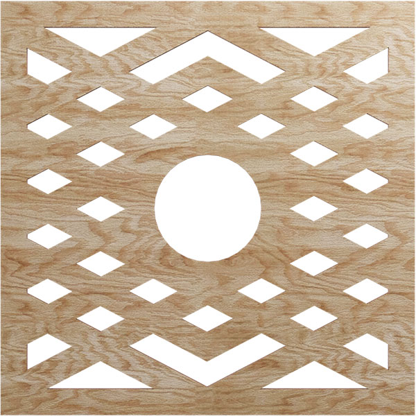 Ekena Millwork CMWP20X20X0375CHRO