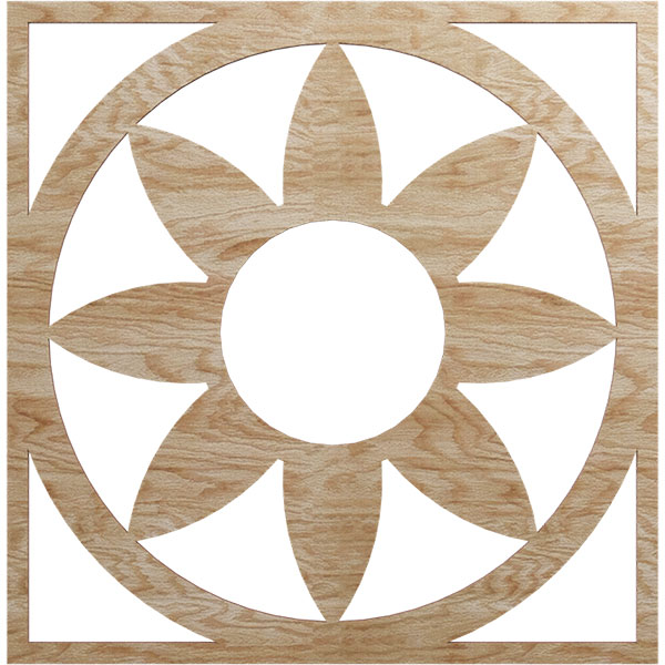 Ekena Millwork CMWP22X22X0250BLRO