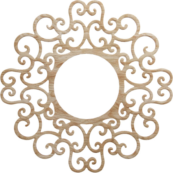 Ekena Millwork CMWP22X22X0250RERO