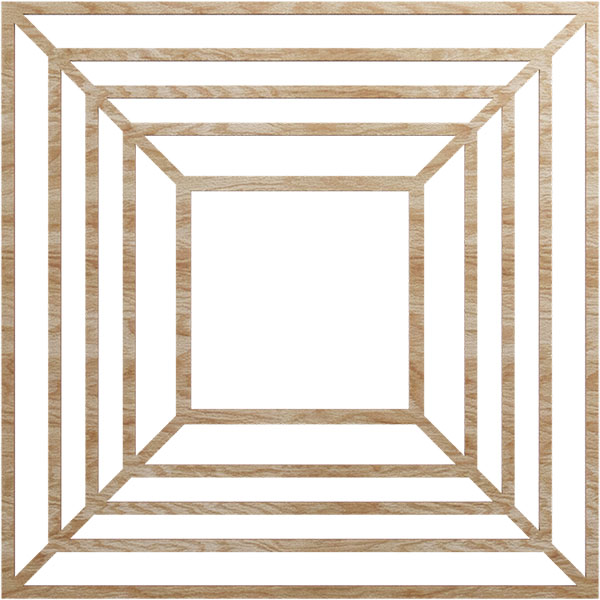 Ekena Millwork CMWP24X24X0250RARO