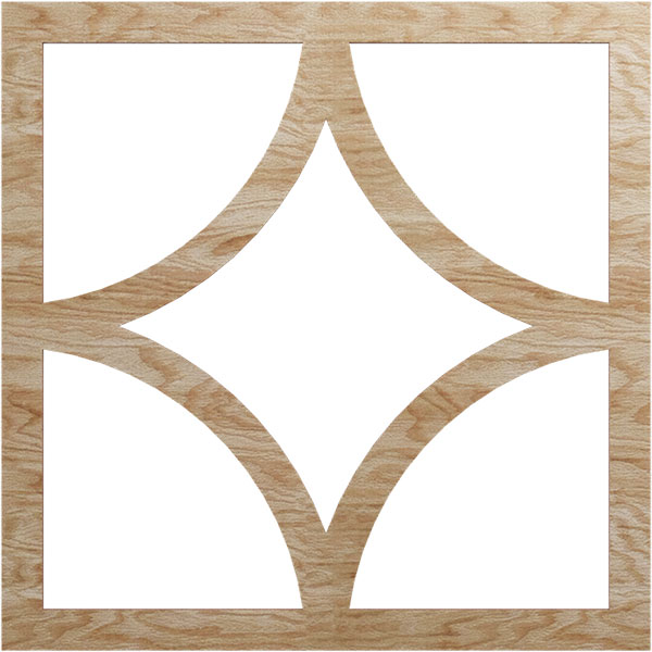 Ekena Millwork CMWP24X24X0250STRO