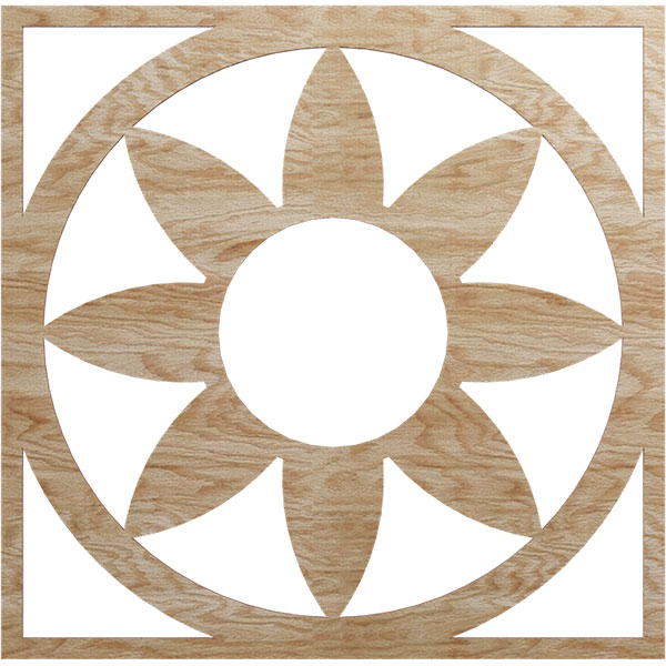 Ekena Millwork CMWP26X26X0250BLRO
