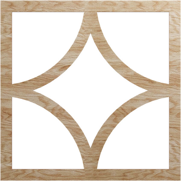 Ekena Millwork CMWP26X26X0375STRO