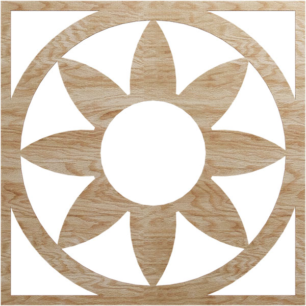 Ekena Millwork CMWP32X32X0250BLRO