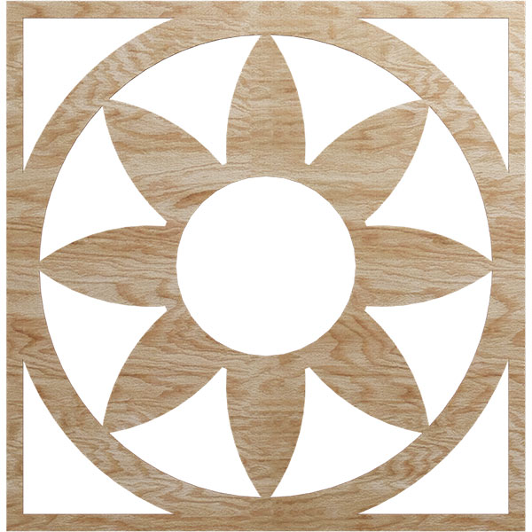 Ekena Millwork CMWP36X36X0250BLRO