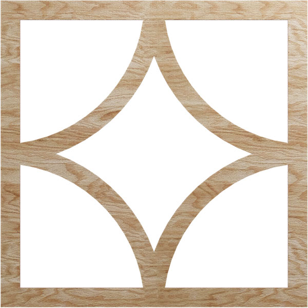 Ekena Millwork CMWP38X38X0250STRO