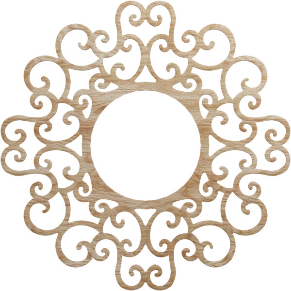 Ekena Millwork CMWP38X38X0375RERO