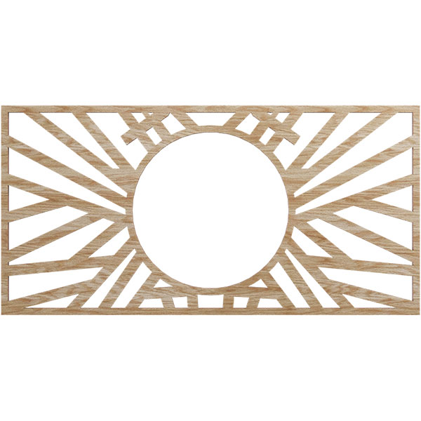 Ekena Millwork CMWP18X09X0250HORO