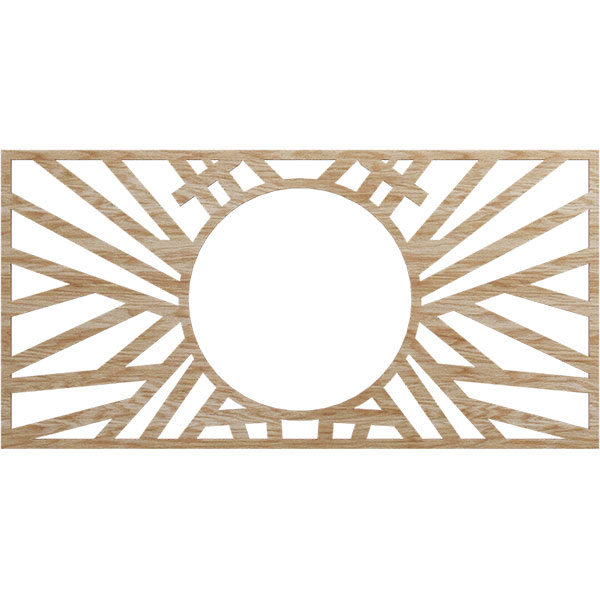 Ekena Millwork CMWP24X12X0375HORO