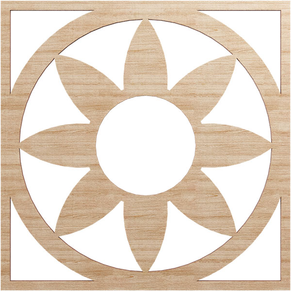 Ekena Millwork CMWP16X16X0250BLAL