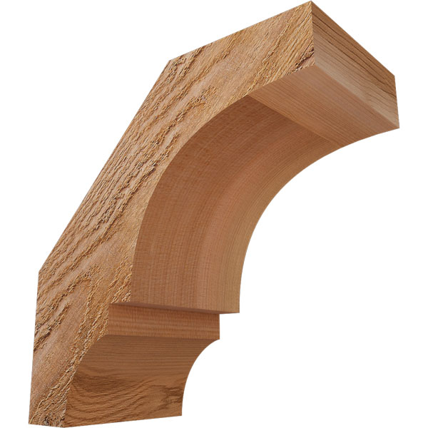 Ekena Millwork BRC04X08X08BOA00RWR