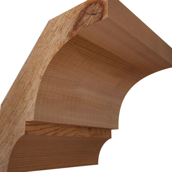Ekena Millwork BRC06X06X06BOA00RWR