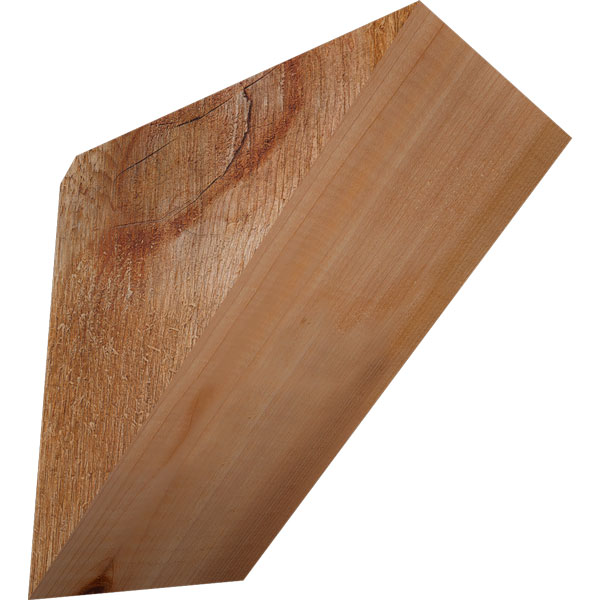 Ekena Millwork BRC04X06X06TRA00RWR