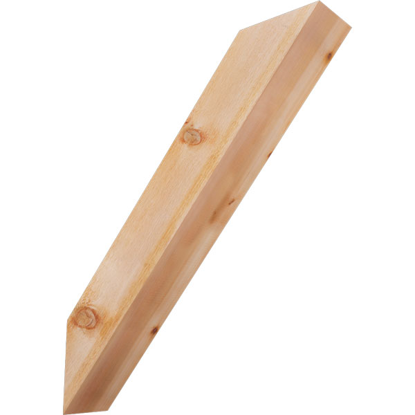 Ekena Millwork BRC06X30X34TRA00RWR