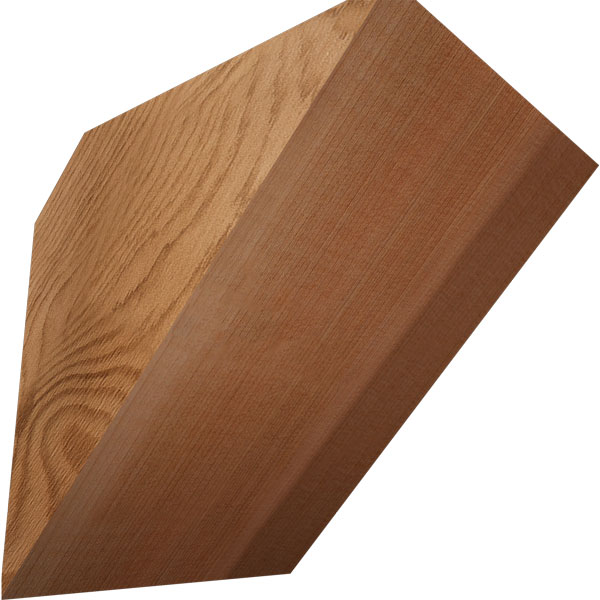 Ekena Millwork BRC06X06X06TRA00SWR
