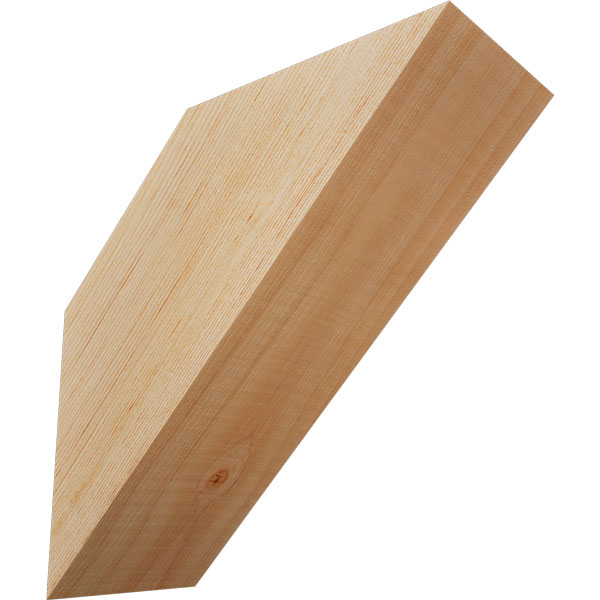 Ekena Millwork BRC04X08X08TRA00SDF