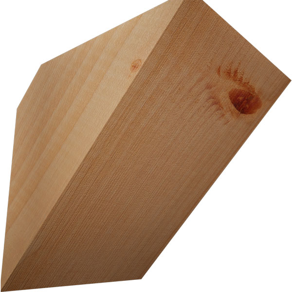 Ekena Millwork BRC06X06X06TRA00SDF